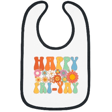 Discover Happy FriYay Friday Lovers Fun Teacher Groovy Bibs