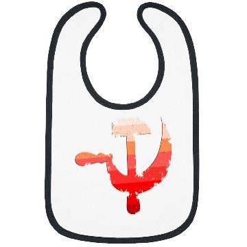 Discover Hammer And Sickle Worker Hardworkers Farmer Bibs