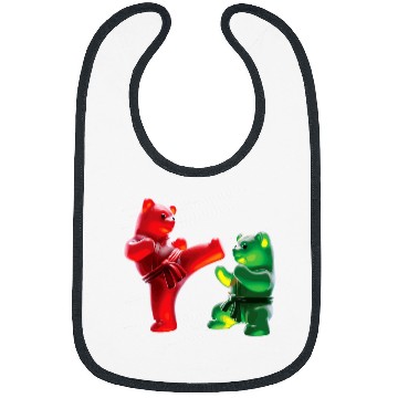 Discover Gummy Bear Ninja Gummy Bear Karate Gummy Bear Bibs