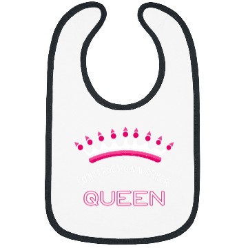 Discover Construction Worker Queen Bibs