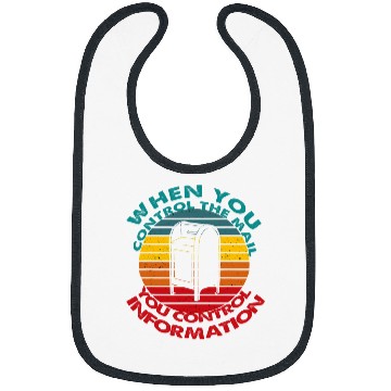 Discover Control the Mail Control Information Postal Worker Bibs