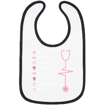 Discover Funny Nursing Student nurses Idea Daily Tasks nurses Life Bibs
