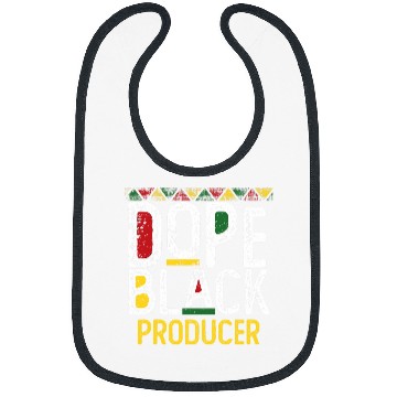 Discover Dope Black Producer Black History Month Bibs