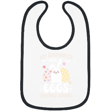 Discover Eggstremely Smart Teacher Easter Bunny Teaching Easter Day Bibs