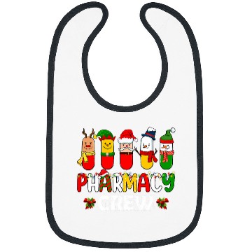Discover Pharmacy Crew Pharmacist Technician Christmas Bibs