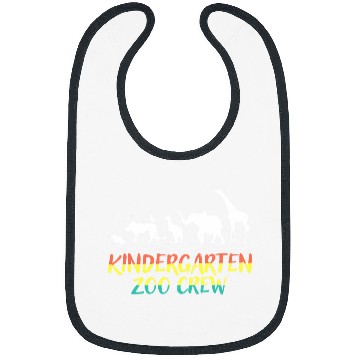 Discover Kindergarten Zoo Crew Matching Teacher Students Back School Bibs