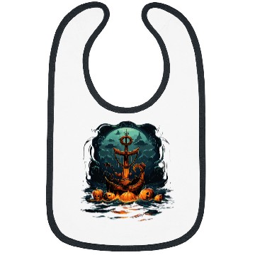 Discover Halloween Boat Anchor 2 Bibs