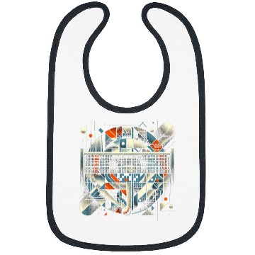 Discover Abstract Pickleball Net Bibs