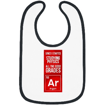 Discover Funny Physics Student Physics Gift Idea Bibs