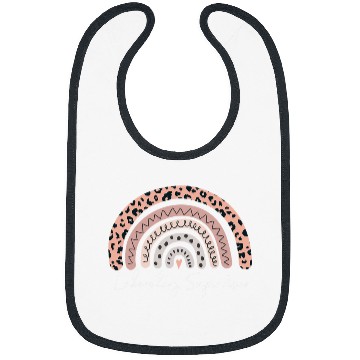 Discover Laboratory Supervisor Leopard Rainbow Appreciation Bibs