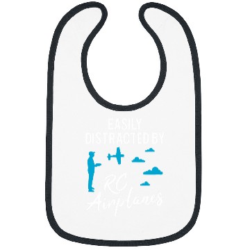 Discover Model Aircraft Aviator Pilot Model Flight Funny Saying Bibs