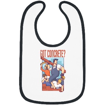 Discover Got Concrete Construction Worker Bibs