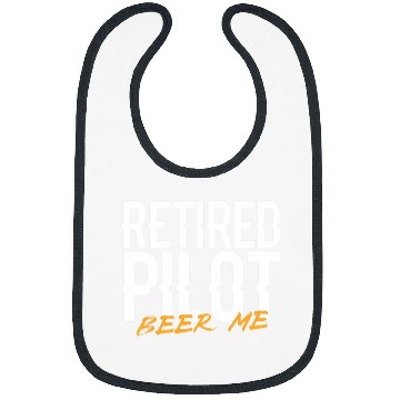 Discover Retired Pilot Beer Me Bibs