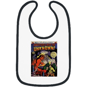 Discover Halloween Horror vintages Devil Comic Book Retro Scary Satan Bibs