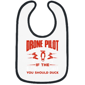 Discover Drone Pilot Funny Drones Drone Pilot Quadrotor Bibs