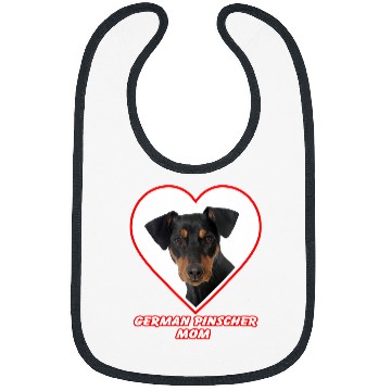Discover German Pinscher Dog Mom Bibs
