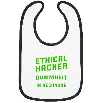 Discover Ethical Coding Computer Skills Programmer White Hat Bibs