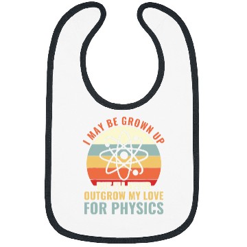 Discover My Love for Physics Funny Physics Teacher Physics Student Bibs