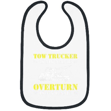 Discover Tow Trucker Driver Truck Operator Breakdown Lorry Distressed Bibs