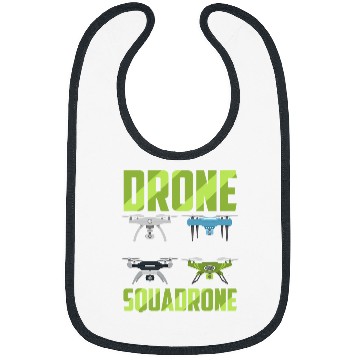 Discover Drone Pilot Drone Squadrone Quad Pilots Quadcopter Bibs