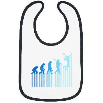 Discover badminton player evolution monkey Badminton Bibs