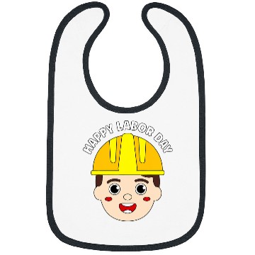 Discover Happy Labor Day School Boy Worker Bibs