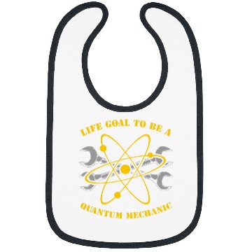 Discover Funny Physicist Science Scientist Quantum Physics Bibs