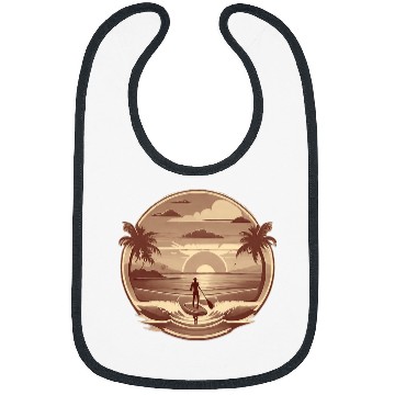 Discover Enjoy SUP Paddle Boat Sunset Stand Up Paddle Board Bibs
