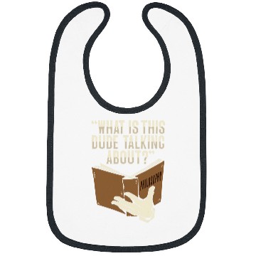 Discover Philosophical Book Design for a Philosophy Student Bibs