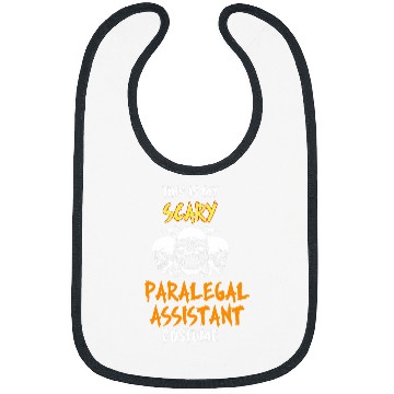 Discover This Is My Scary Paralegal Assistant Costume Bibs