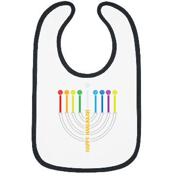 Discover Hanukkah Menorah Pickleball Bibs