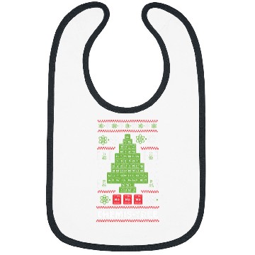 Discover Chemistry ChemisTree Christmas Gift For Student Bibs