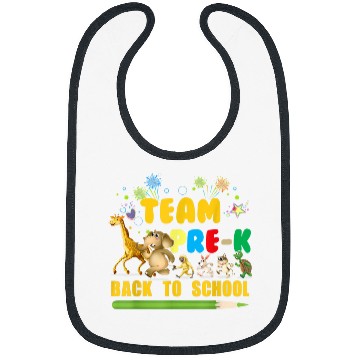 Discover Team PreK PreSchool Back To School Teachers Students Bibs