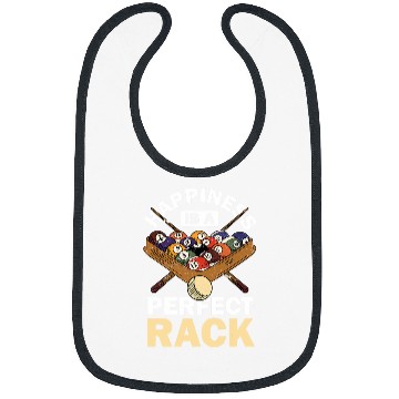 Discover Happiness Is A Perfect Rack Pool Player Pool Cue Billiard Bibs