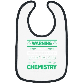 Discover Chemist Student Teacher Start Talking About Chemistry Bibs