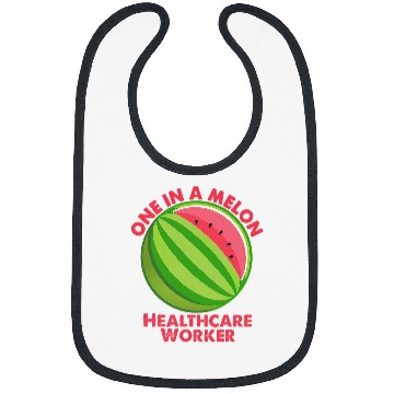 Discover One In A Melon healthcares Worker Bibs