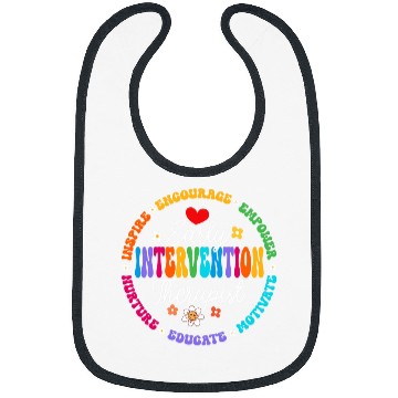 Discover Intervention Teacher Team Early Intervention Therapist 5 Bibs