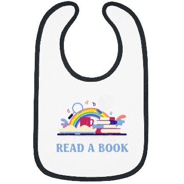 Discover Its A Good Day To Read A Book Bibs