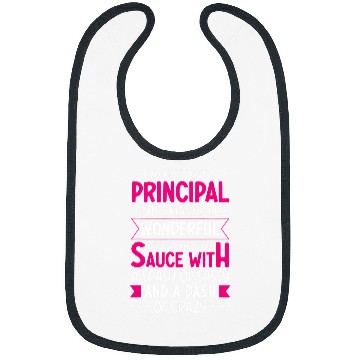 Discover Wonderful Principal Admin Office Pedagogue School Worker Bibs