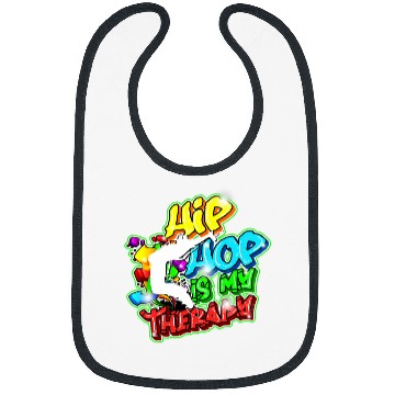 Discover Hiphop for Rapper Men Beatbox Rap Graffiti Bibs