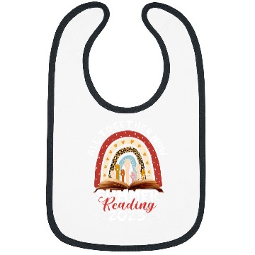 Discover All Together Summer Reading Rainbow Hand Book Lover Bibs