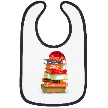 Discover Ladybug Spider Book Design Bibs