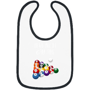 Discover Heul Nicht Build On Billiard Pool Player Bibs