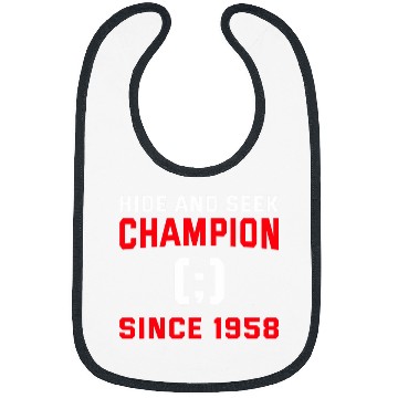 Discover Hide And Seek Champion Since 1958 Computer Science Coder Bibs