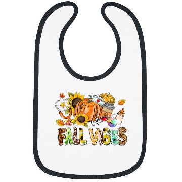 Discover Fall Vibes That Labor Delivery nurses Life Pumpkin LD Bibs