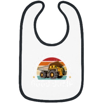 Discover Dump Truck Great Days start with a good dump Bibs
