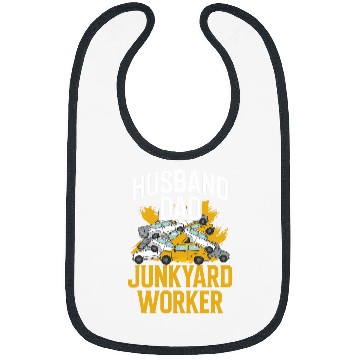 Discover Scrapyard Husband dad Junkyard Worker Junkyard Worker Bibs