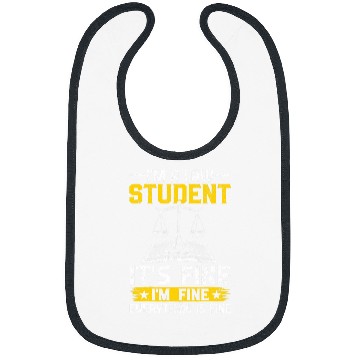 Discover Im A Law Student Its Fine Im Fine Everything Is Fine Bibs