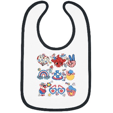 Discover Speech Language Pathologist 4th Of July Speech Therapy SLP Bibs