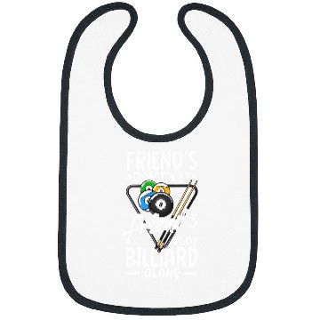 Discover Billiard Friends Snooker Pool Player Bibs